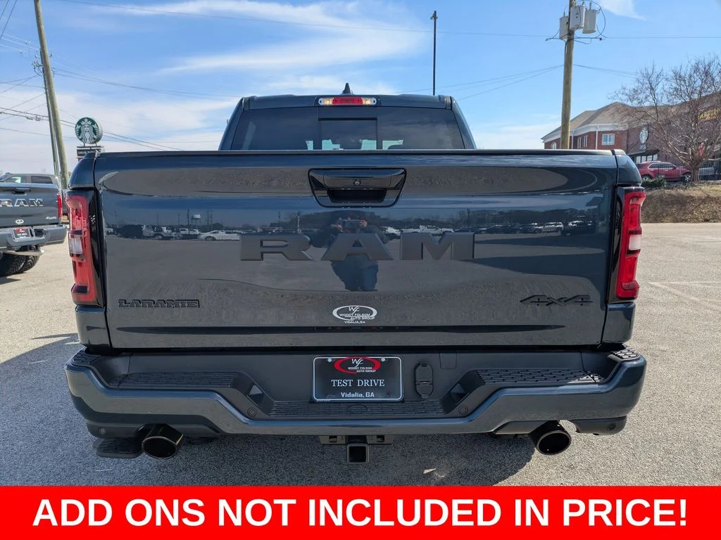 New 2026 Forged Blue Metallic Exterior Paint RAM Laramie image 5