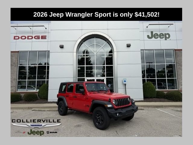 New 2026 Firecracker Red Clear-Coat Exterior Paint Jeep Sport image 1