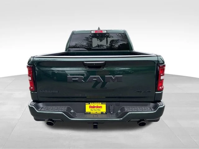 New 2026 Serrano-Green Metallic Exterior Paint RAM Laramie image 6
