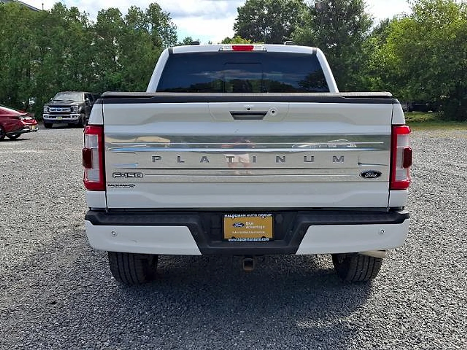 Used 2023 Star White Metallic Tri-Coat Ford Platinum image 6
