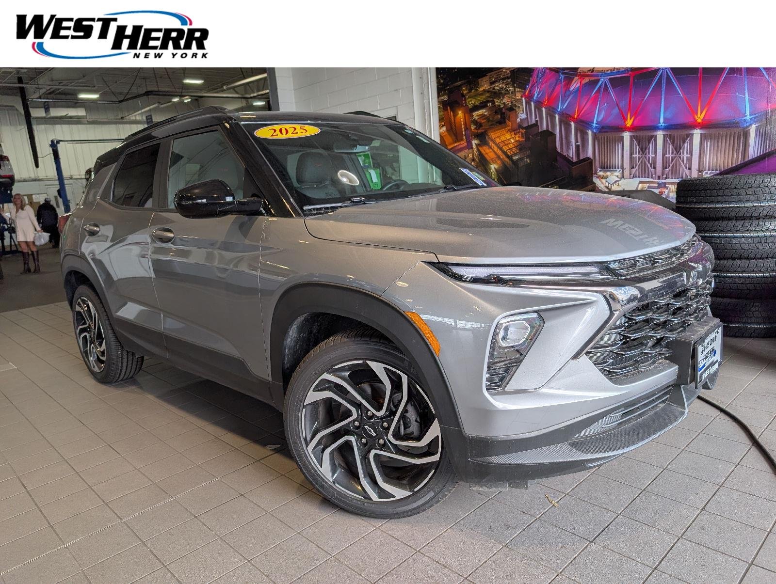 Used 2025 Sterling Gray Metallic Chevrolet RS image 1