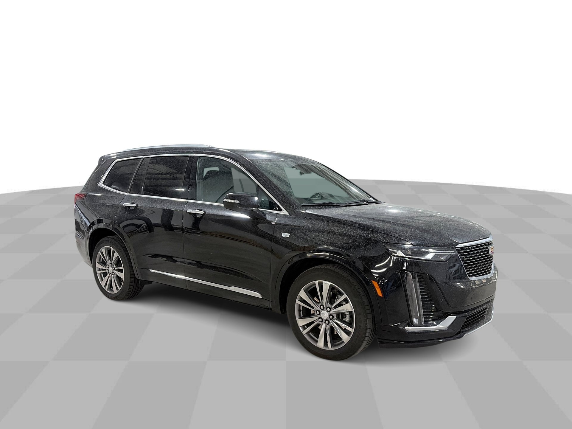 Used 2025 Stellar Black Metallic Cadillac Premium Luxury image 2