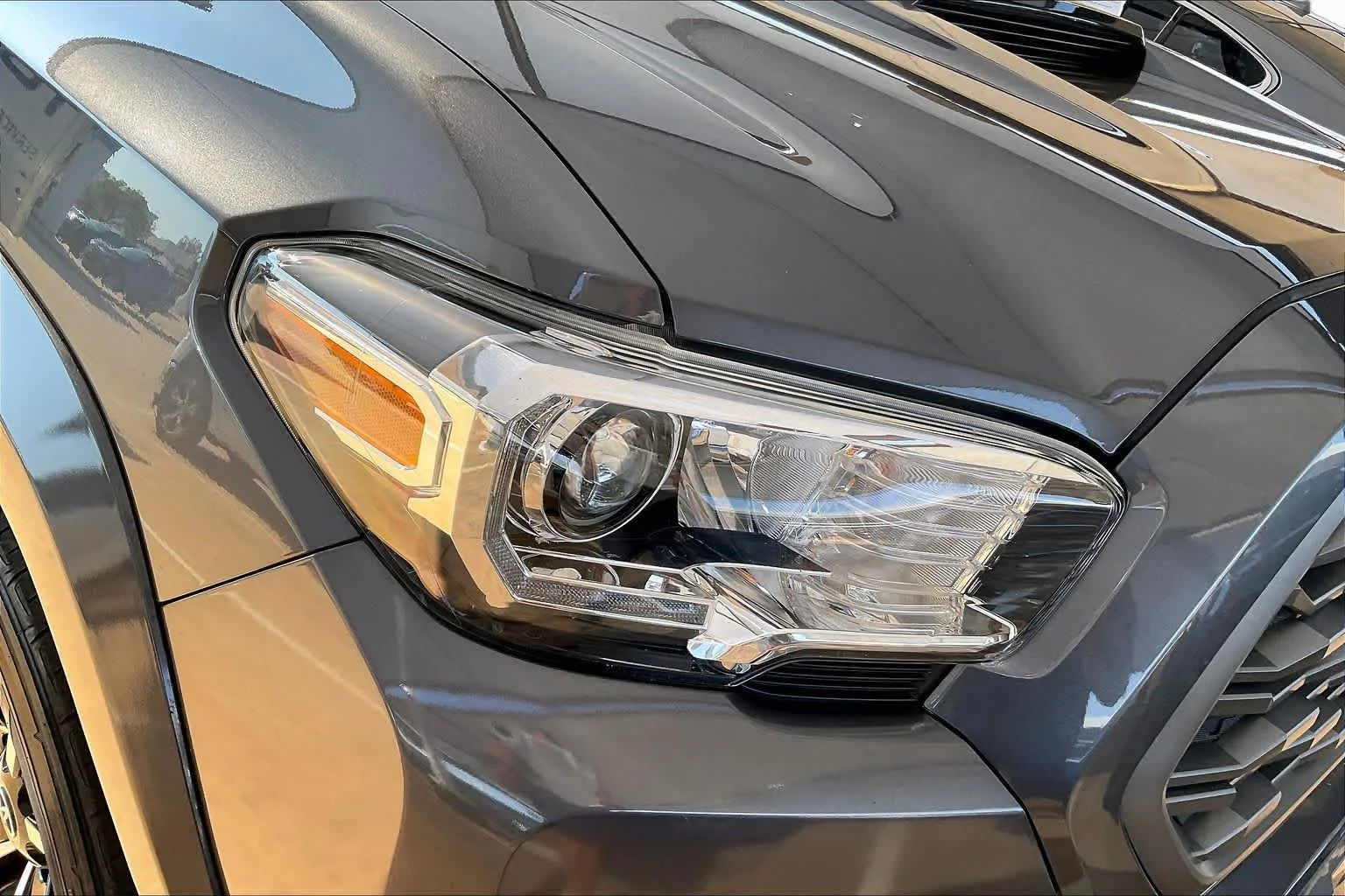 Used 2020 Magnetic Gray Metallic Toyota TRD Sport image 24