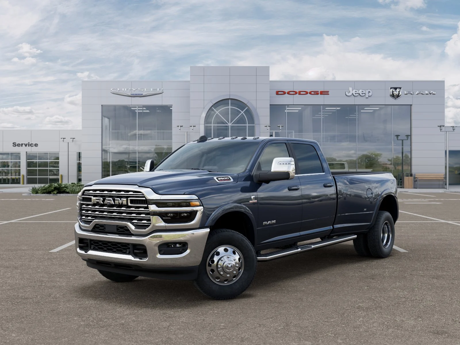New 2026 Forged Blue Metallic Exterior Paint RAM Limited image 14
