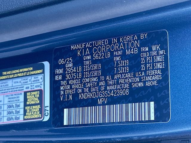 Certified Used 2025 Blue Kia SX Prestige image 34