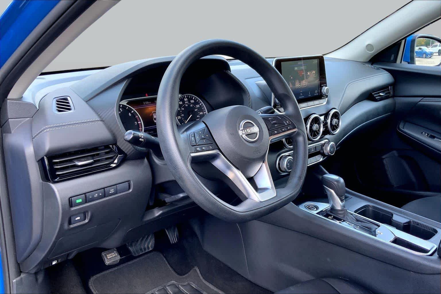 Used 2025 Electric Blue Metallic Nissan SV image 16