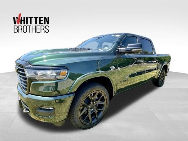 New 2026 Serrano-Green Metallic Exterior Paint RAM LARAMIE image 1