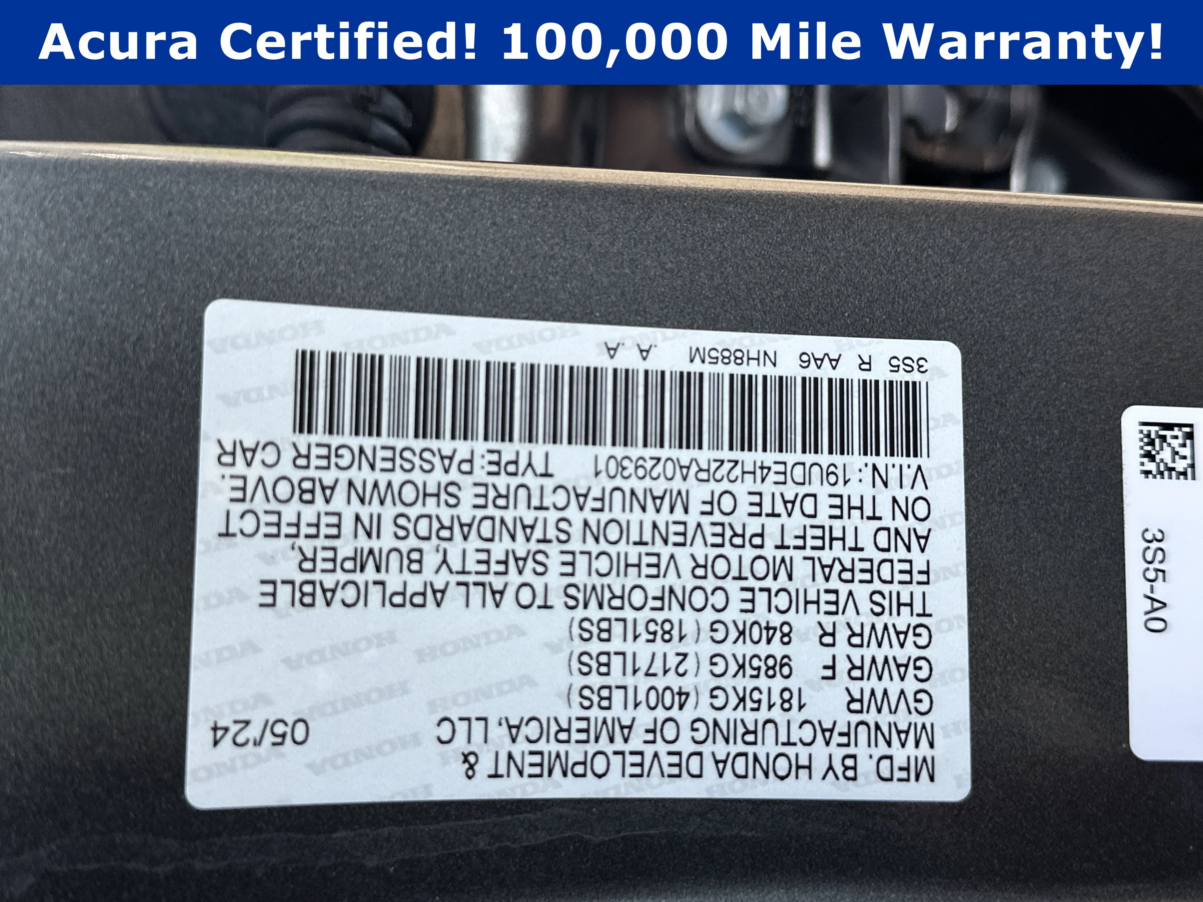Certified Used 2024 Liquid Carbon Metallic Acura INTEGRA image 74