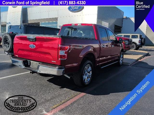 Certified Used 2019 Ruby Red Metallic Tinted Clearcoat Ford XLT image 7