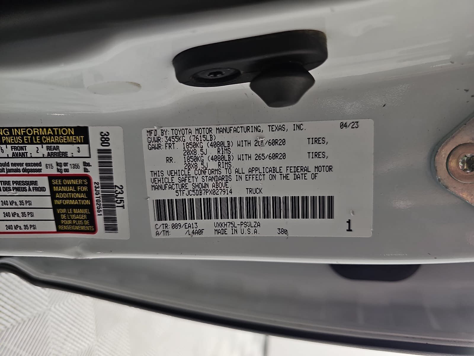 Used 2023 Beige Toyota Limited image 29