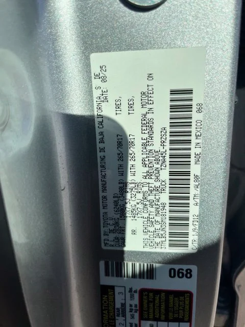 Used 2025 Silver Toyota TRD Off-Road image 13