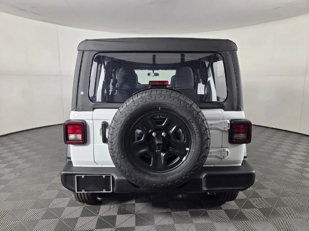 New 2027 Bright White Clearcoat Jeep Sport image 6