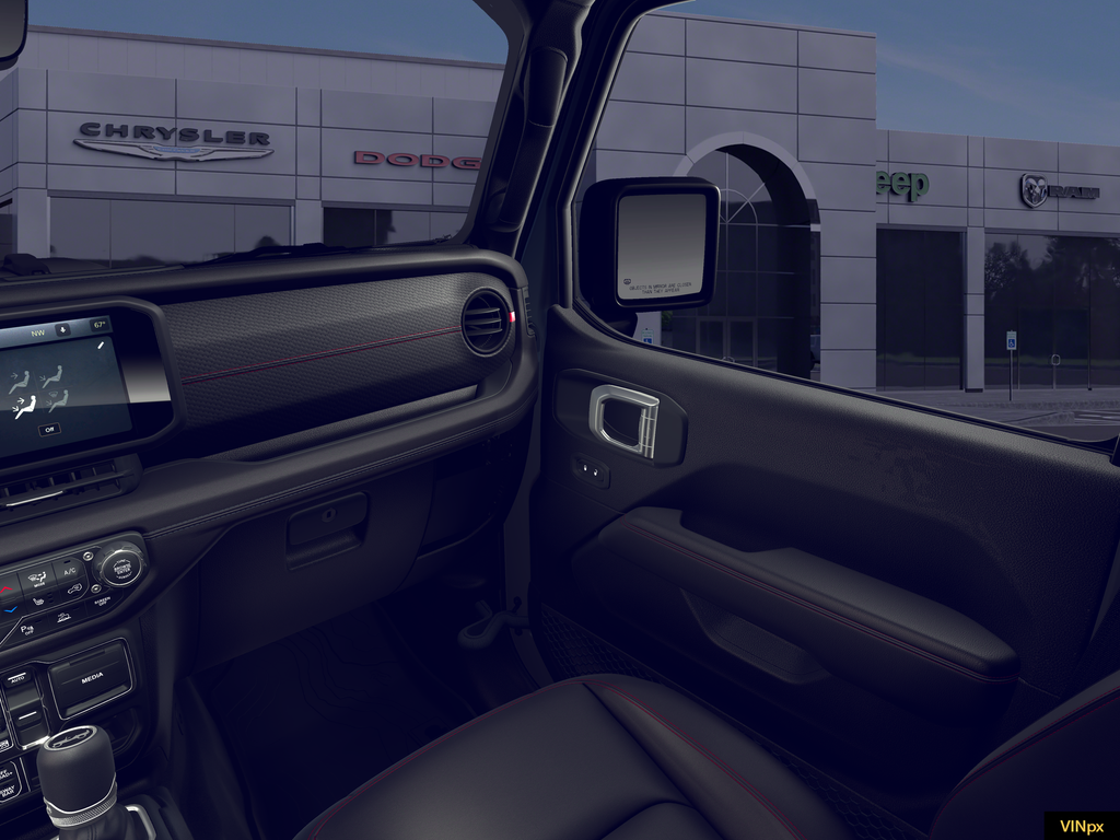 New 2026 Bright White Clear-Coat Exterior Paint Jeep Rubicon X image 19