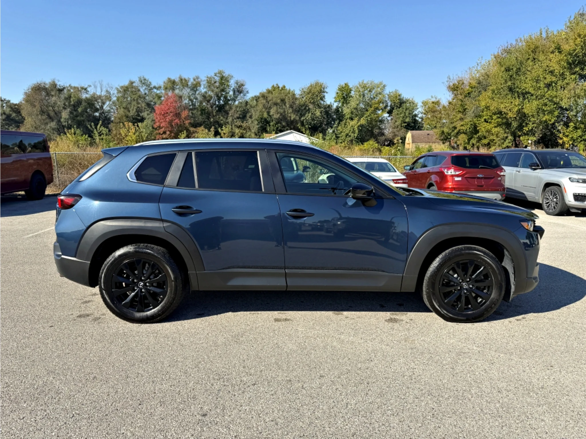 Used 2025 Ingot Blue Metallic Mazda 2.5 S Preferred Package image 7
