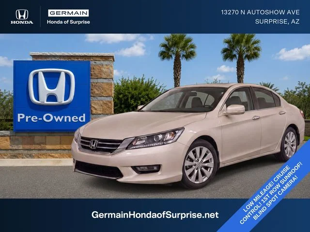 Used 2014 Champagne Frost Pearl Honda EX-L image 1