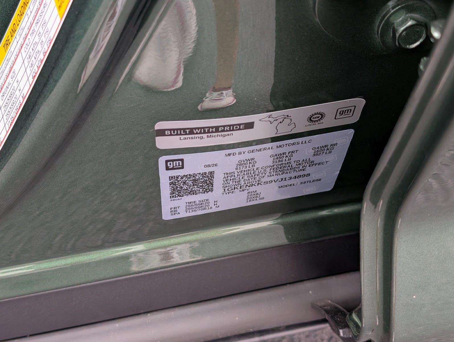 New 2027 Trailstone Green Metallic GMC Elevation image 13
