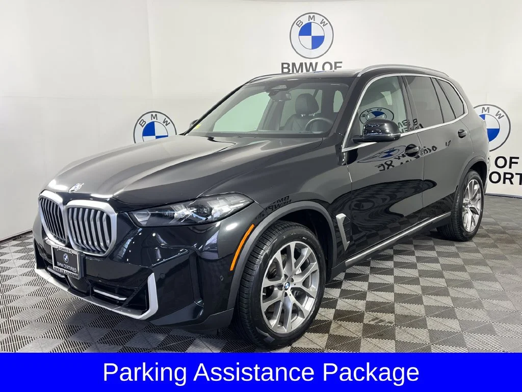 Certified Used 2024 Black Sapphire Metallic BMW xDrive40i image 3