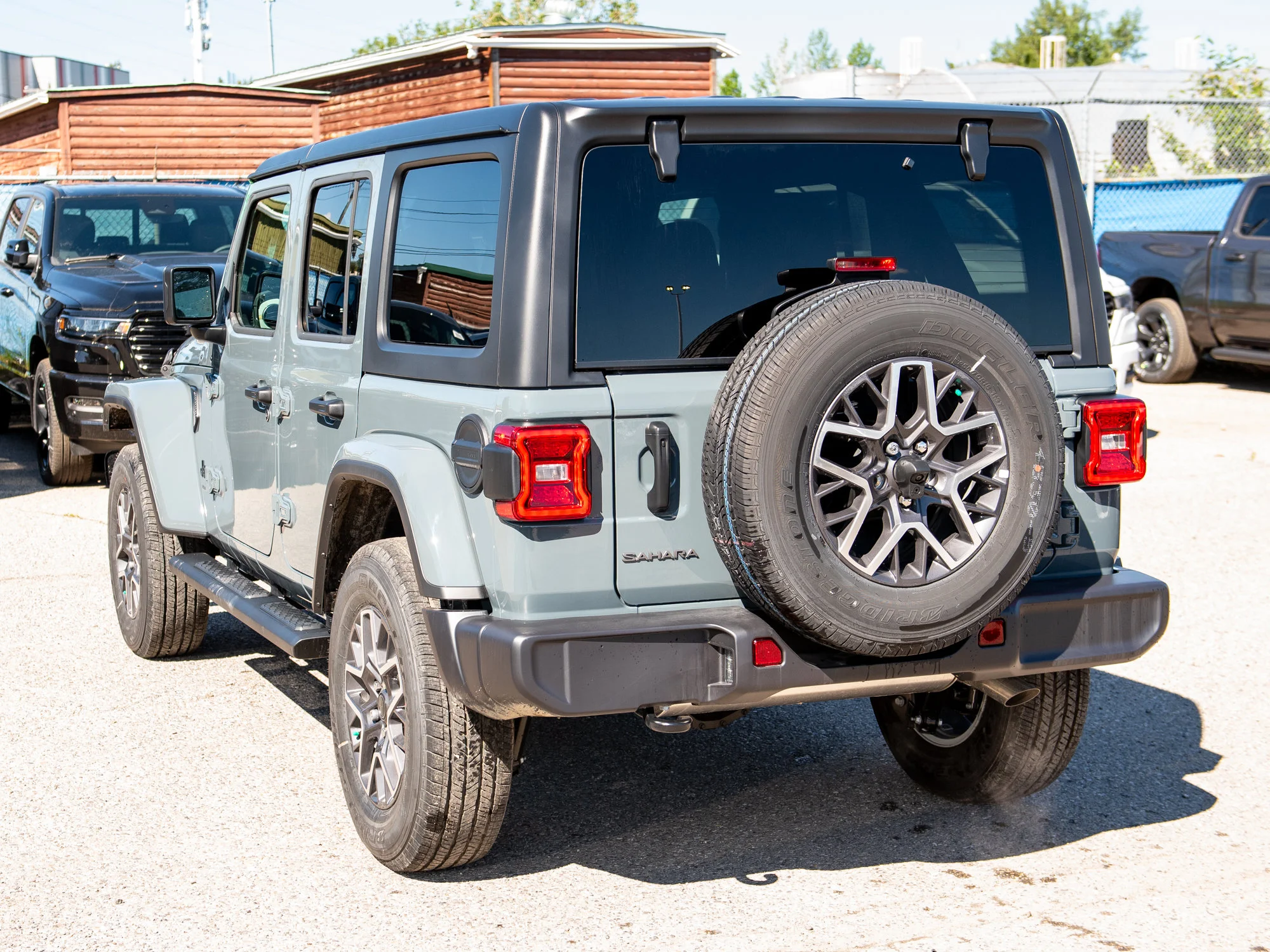 New 2026 Dark blue Jeep Sahara* 4 Door 4x4, Side Steps, Remote Start, Heated Seats image 3