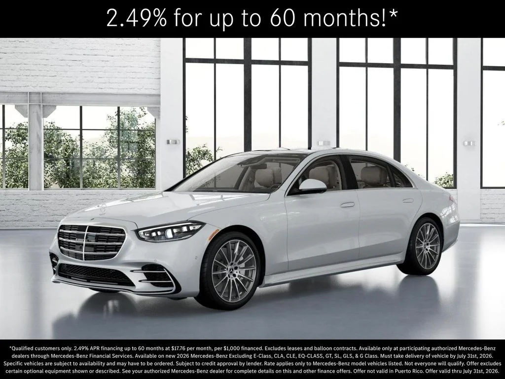 New 2026 MANUFAKTUR Moonlight White Metallic Mercedes-Benz S 500 image 39