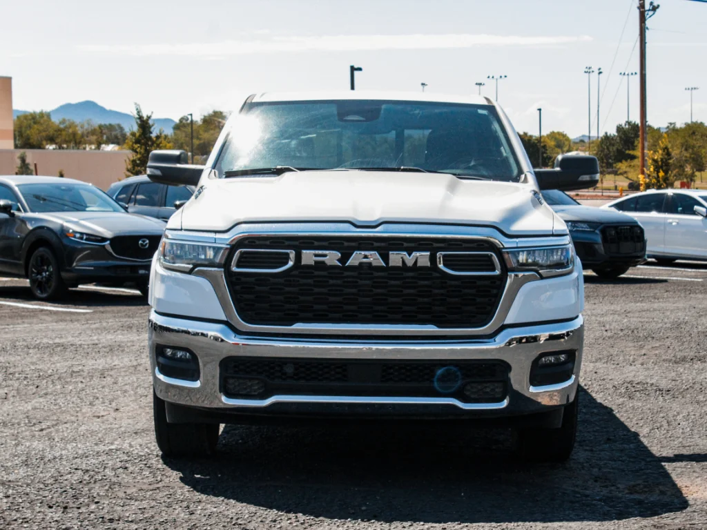 Used 2025 Bright White Clearcoat Ram Big Horn image 2