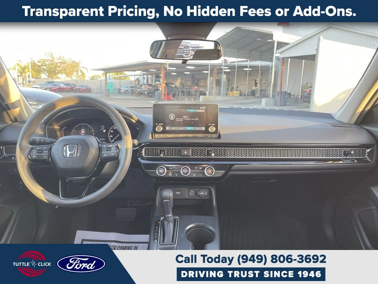 Used 2024 Gray Honda LX image 7