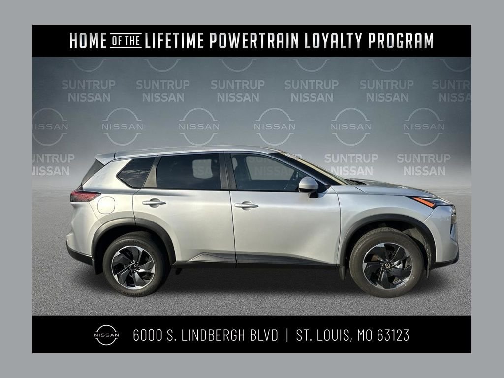 Certified Used 2025 Silver Nissan SV image 1