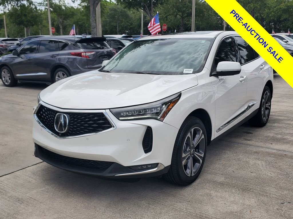 Used 2023 White Acura Advance Package image 3
