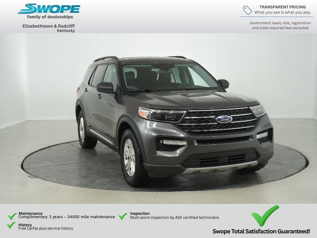 Used 2020 Magnetic Metallic Ford XLT image 1