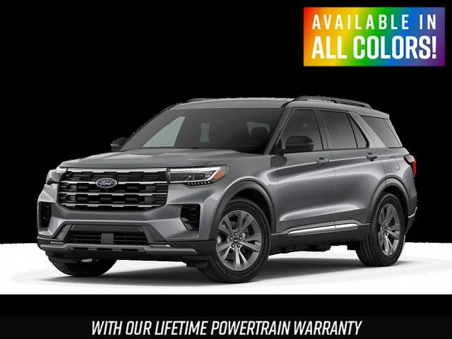 New 2026 Carbonized Gray Metallic Ford Active image 1