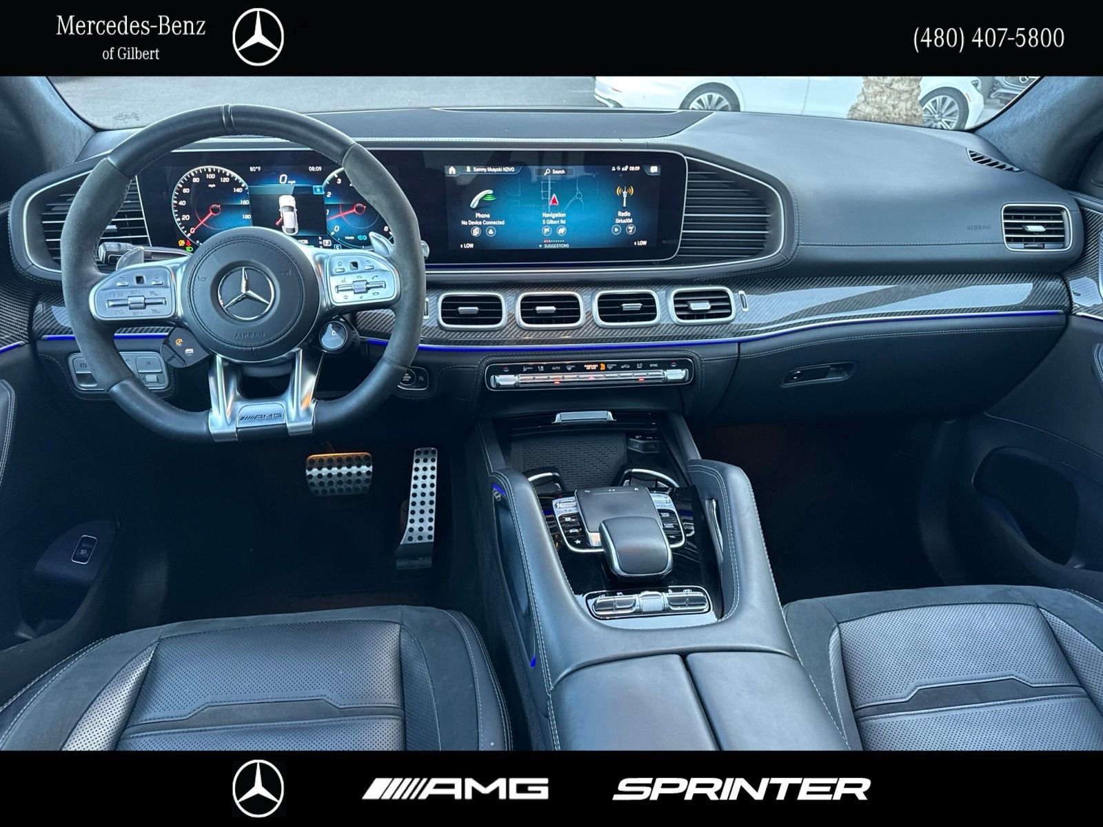 Certified Used 2021  Mercedes-Benz GLE 63 S AMG® image 26