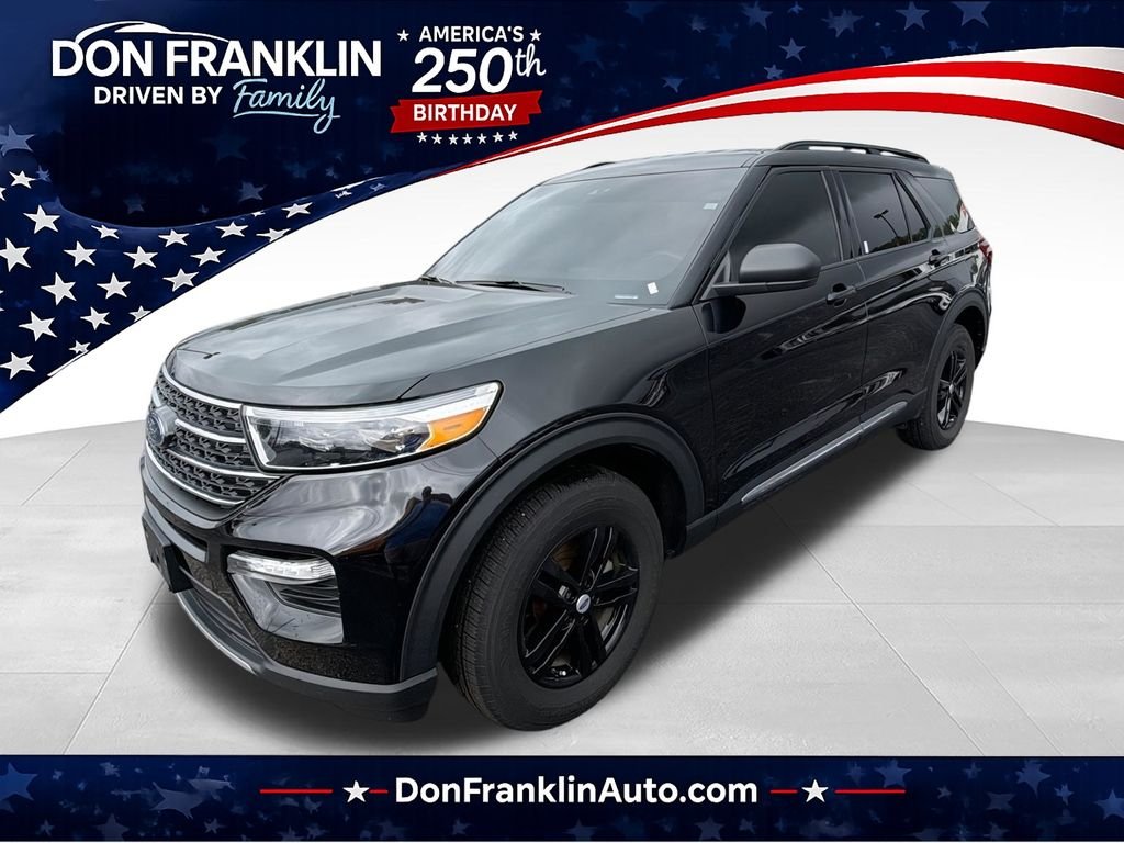 Used 2023 Black Ford XLT image 1