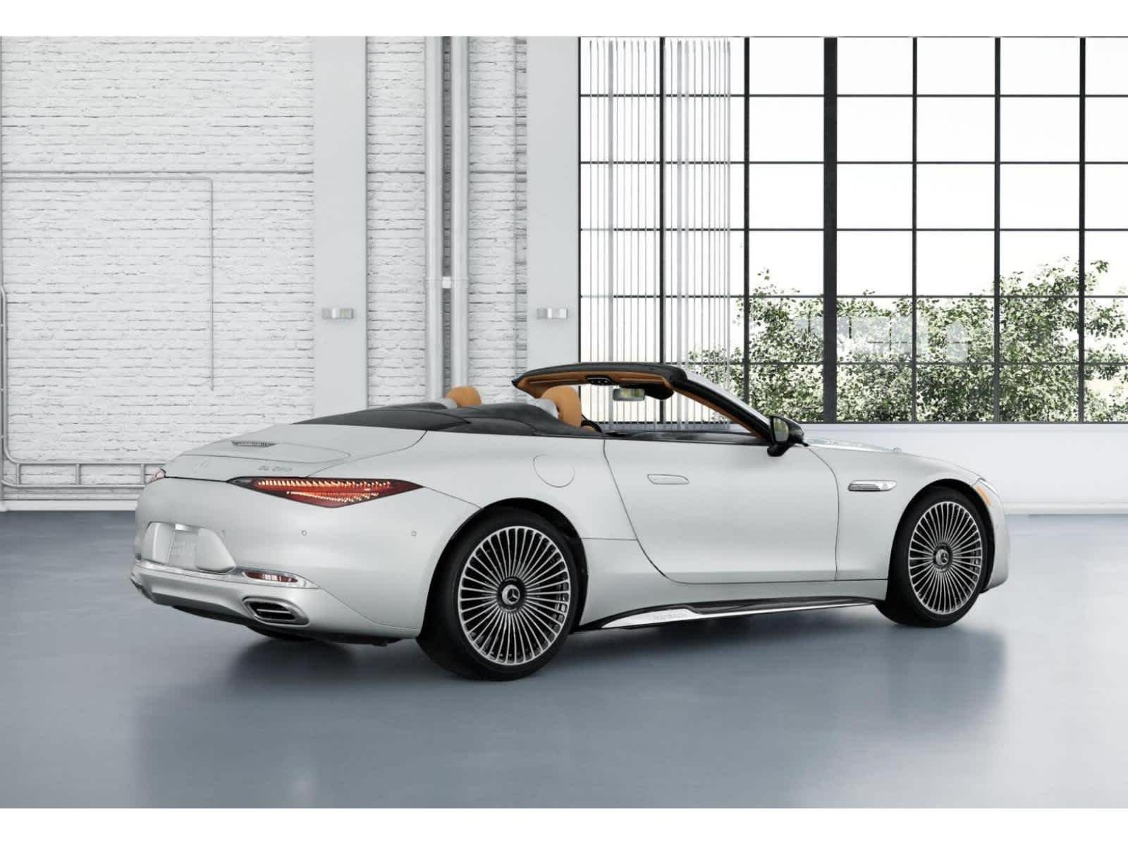 New 2027 MANUFAKTUR Moonlight White Magno Mercedes-Benz Maybach SL 680 Monogram Series image 19