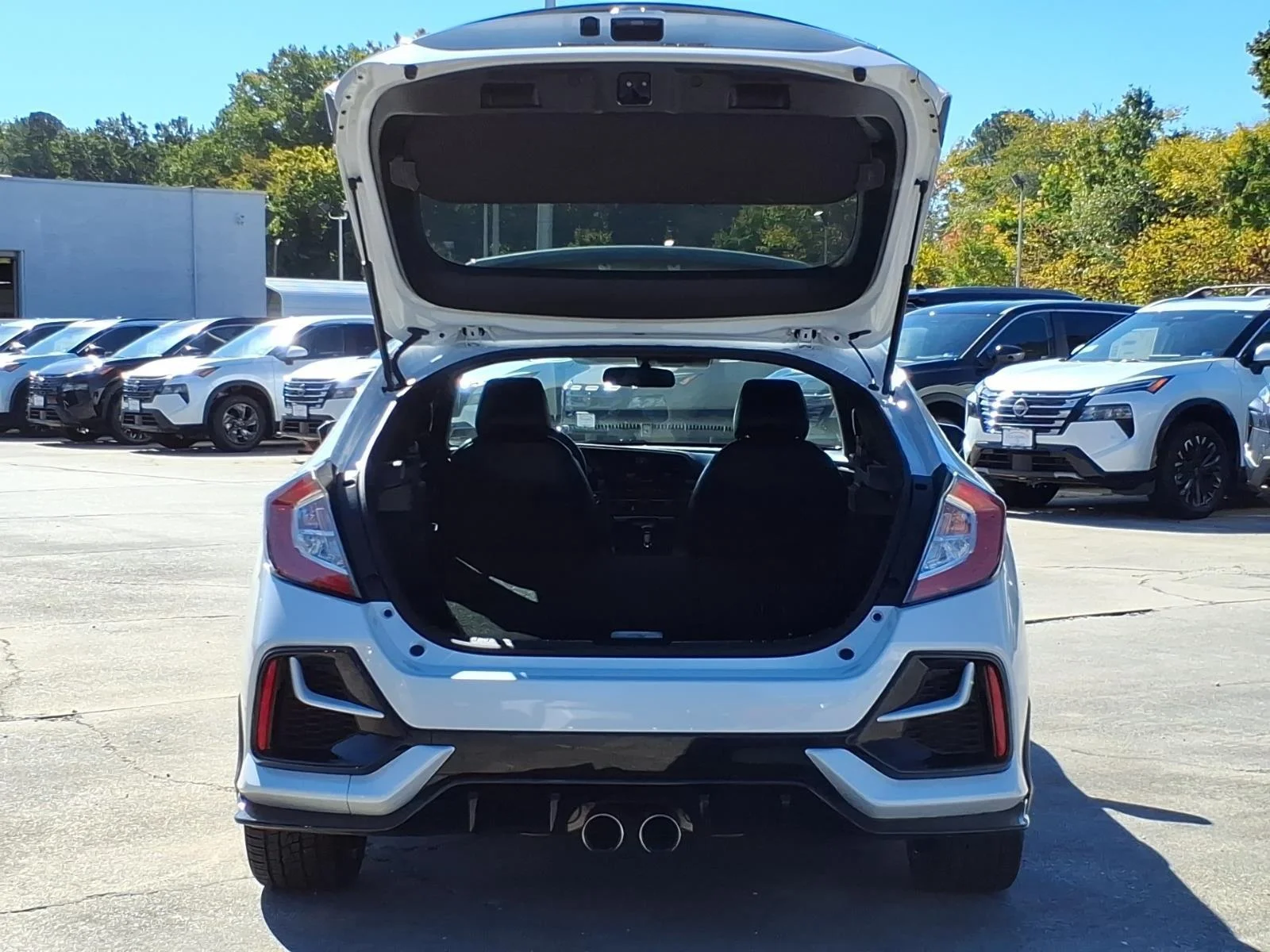 Used 2021 Platinum White Pearl Honda Sport image 24