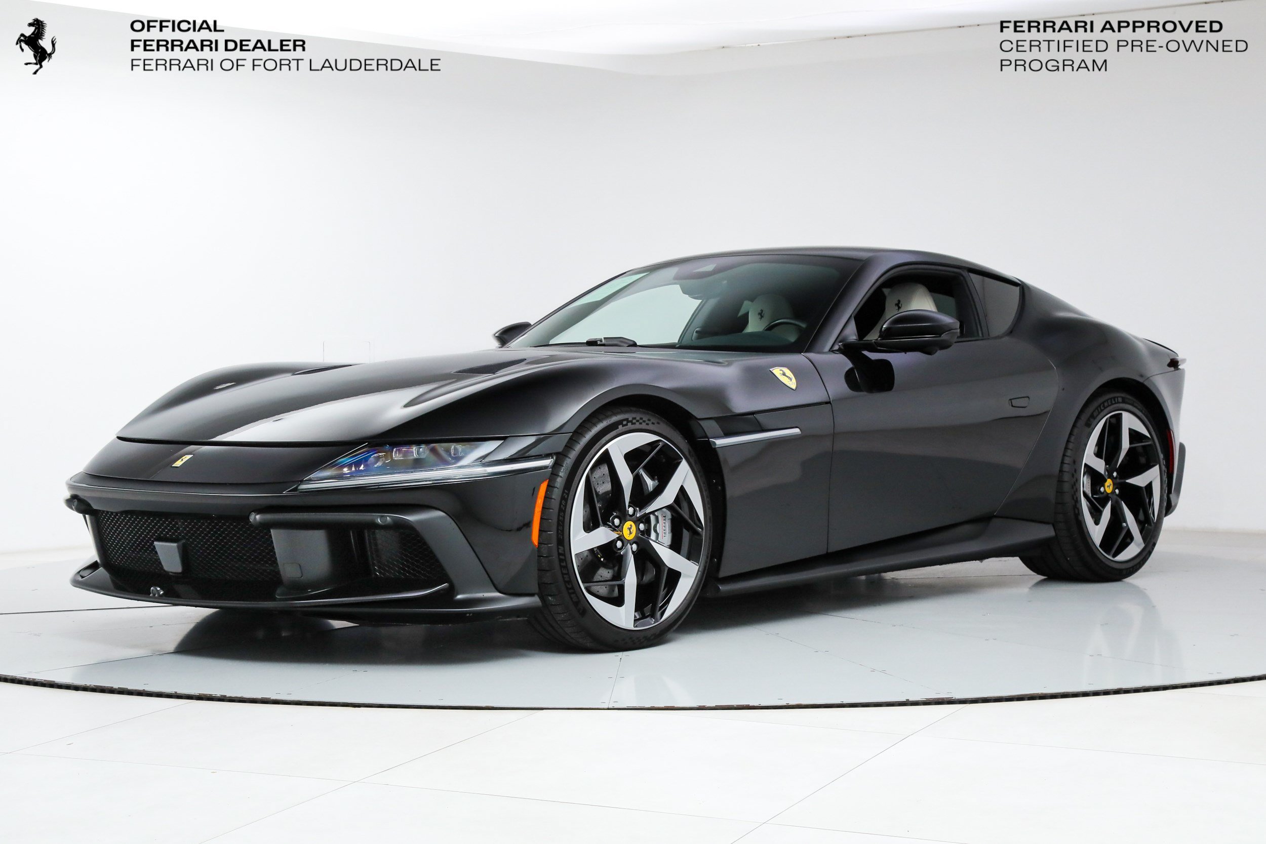 Used 2025 Black Ferrari  image 1
