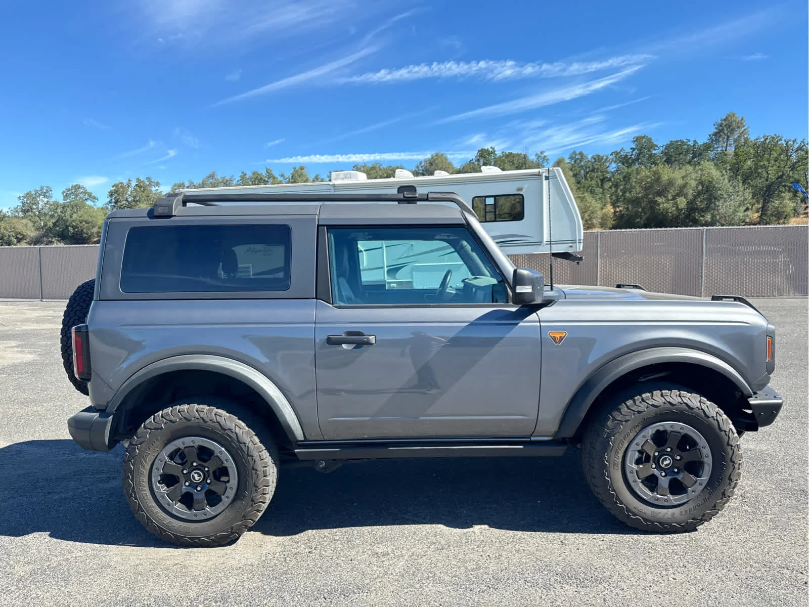 Used 2021 Carbonized Gray Metallic Ford Badlands image 4