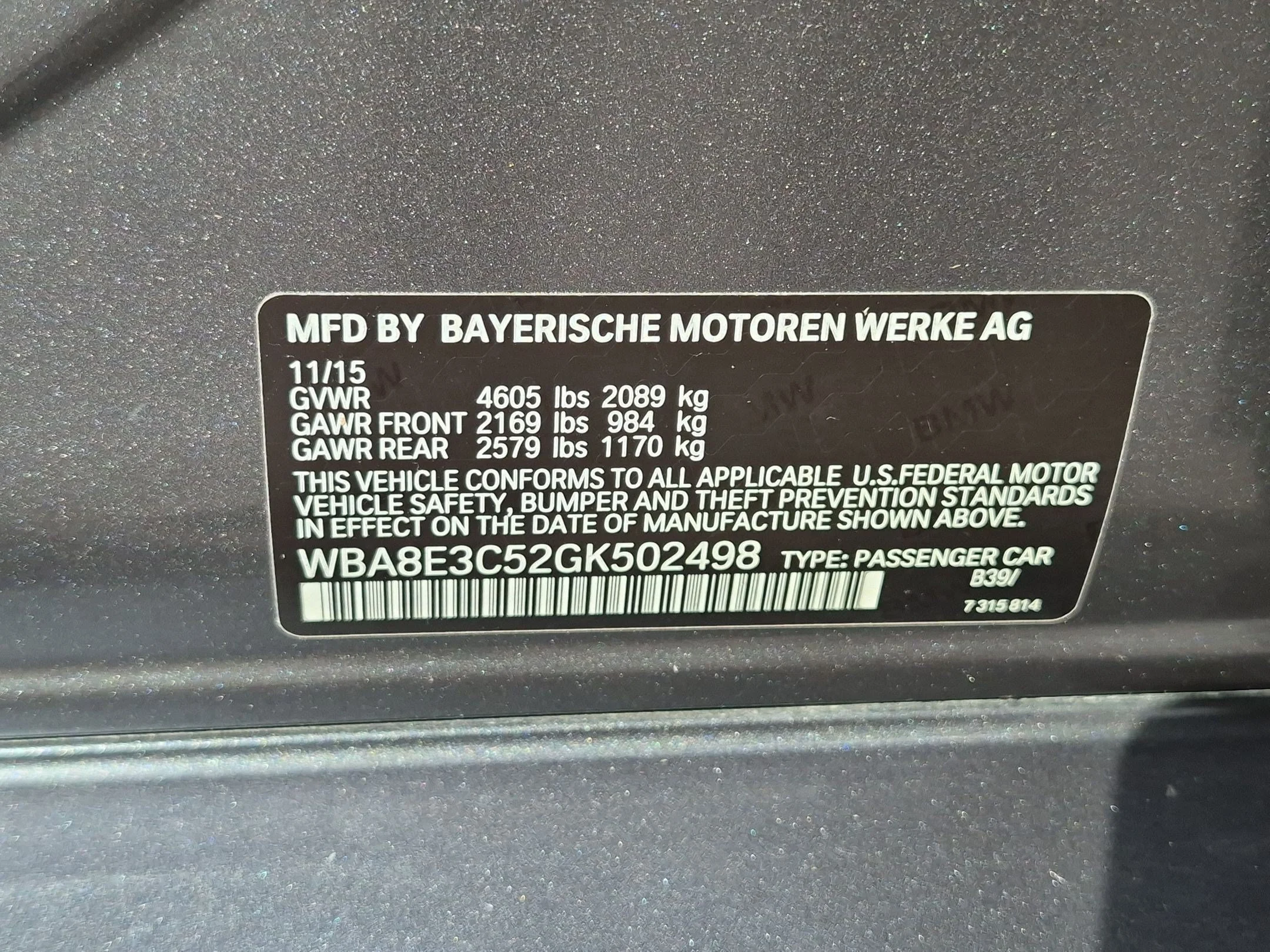 Used 2016 Mineral Gray Metallic BMW 328i xDrive image 31