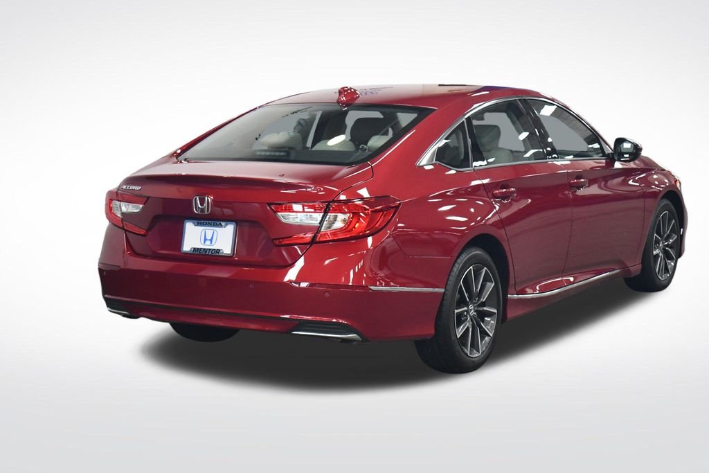 Certified Used 2021 Radiant Red Metallic Honda EX-L image 7