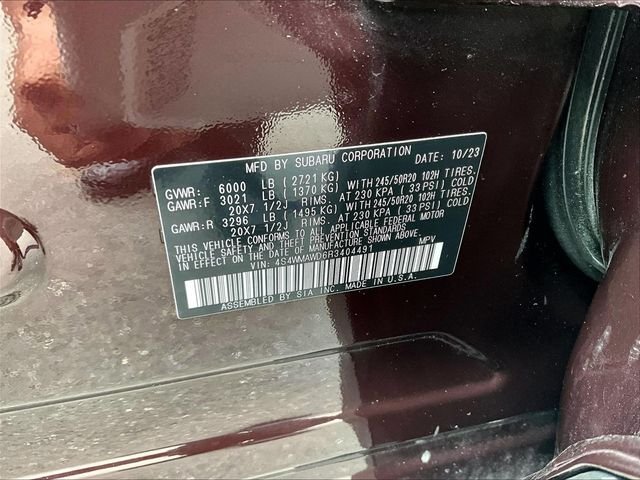 Used 2024 Red Subaru Touring image 35