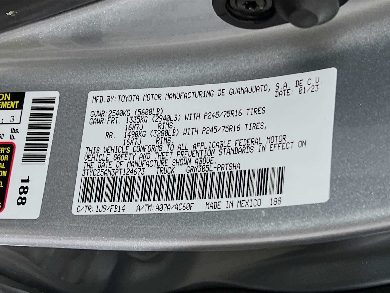 Used 2023 Celestial Silver Metallic Toyota SR image 30