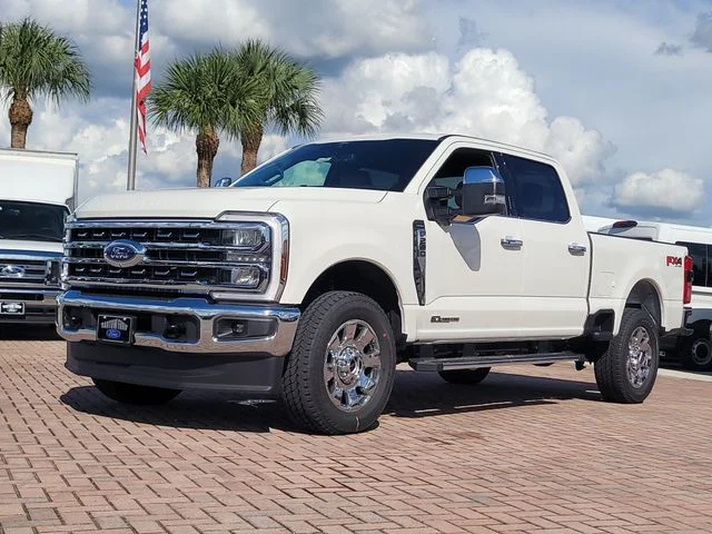 New 2026 White Metallic Ford Lariat image 33