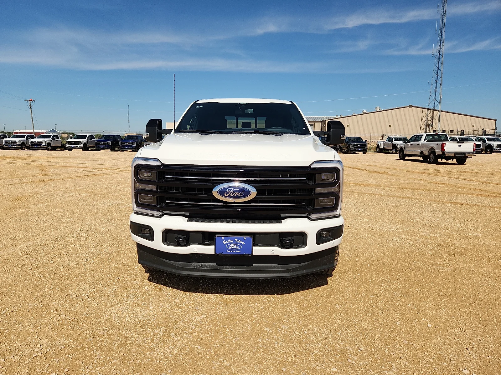 New 2026 Star White Metallic Tri-Coat Ford F-250® Platinum® image 2