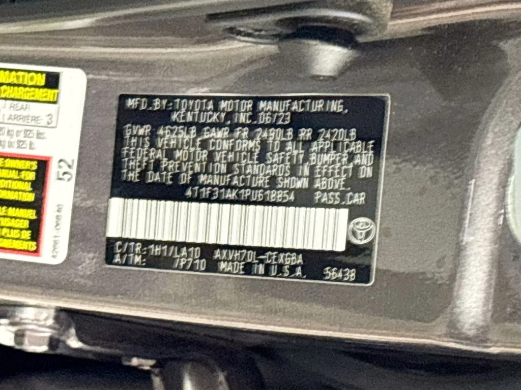 Used 2023 Gray Toyota XLE image 24