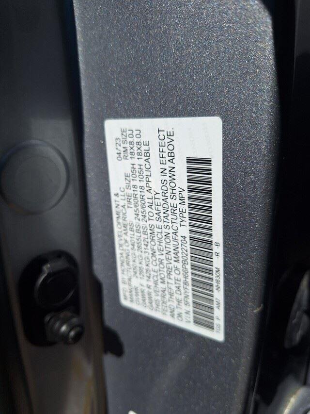Used 2023 Lunar Silver Metallic Honda TrailSport image 33