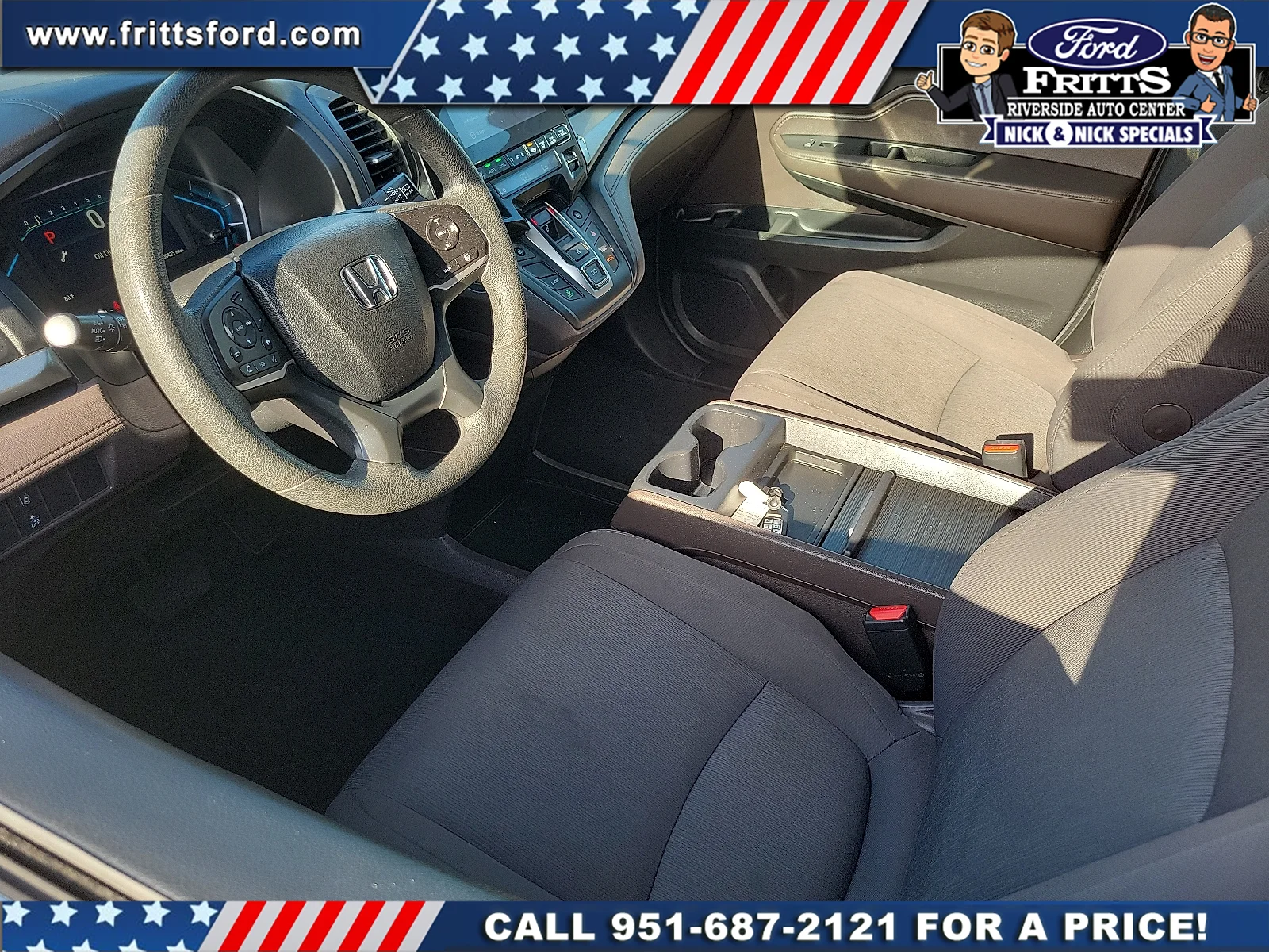 Certified Used 2019 Crystal Black Pearl Honda EX image 4