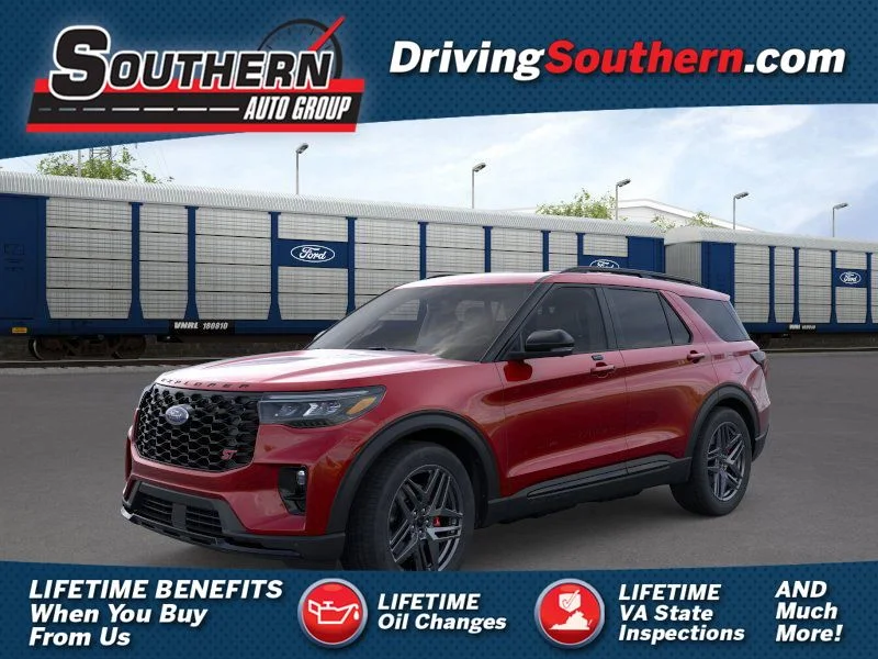 New 2026 Rapid Red Metallic Tinted Clearcoat Ford ST image 1