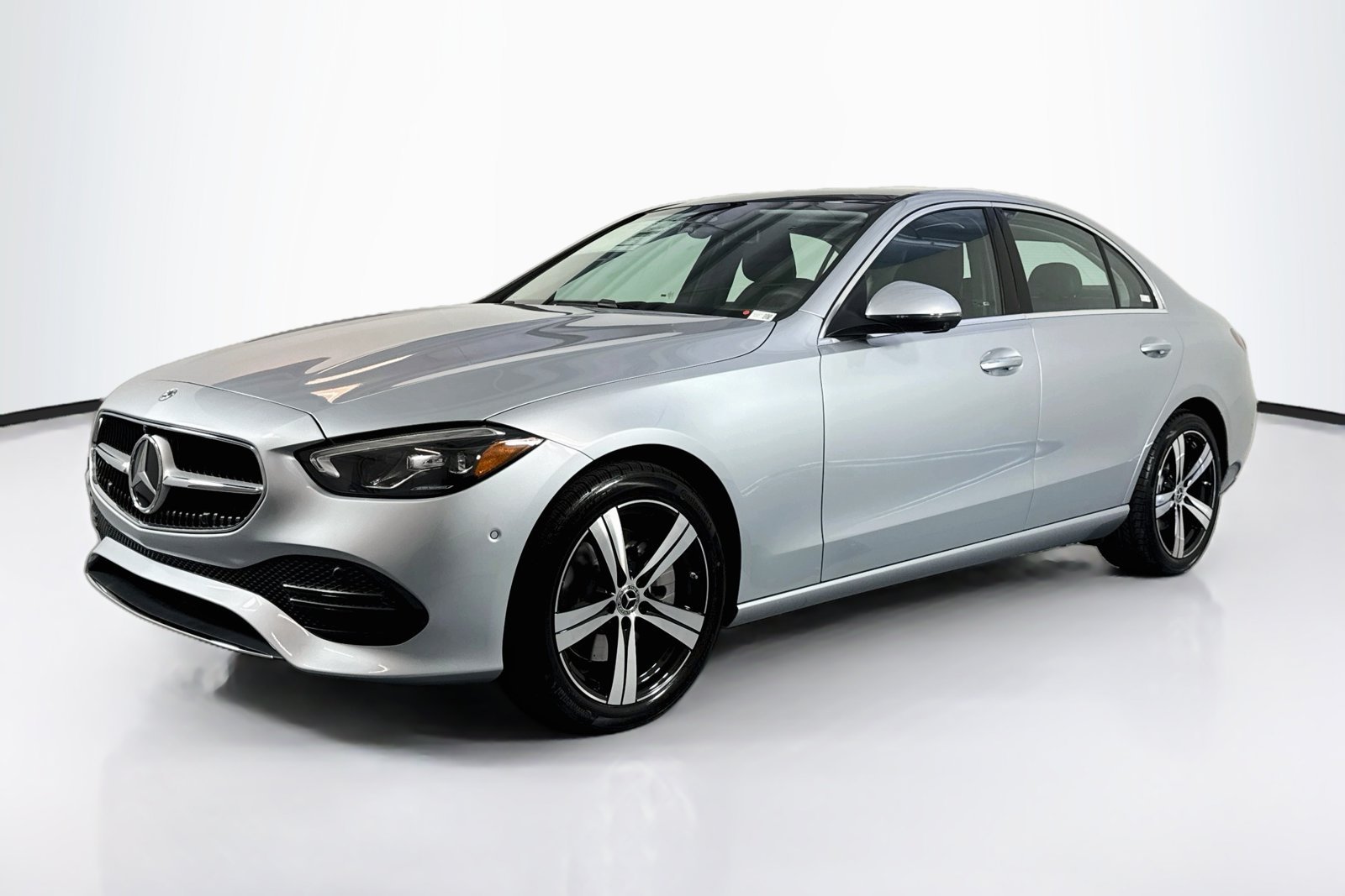 New 2026 Cirrus Silver Metallic Mercedes-Benz C 300 image 1