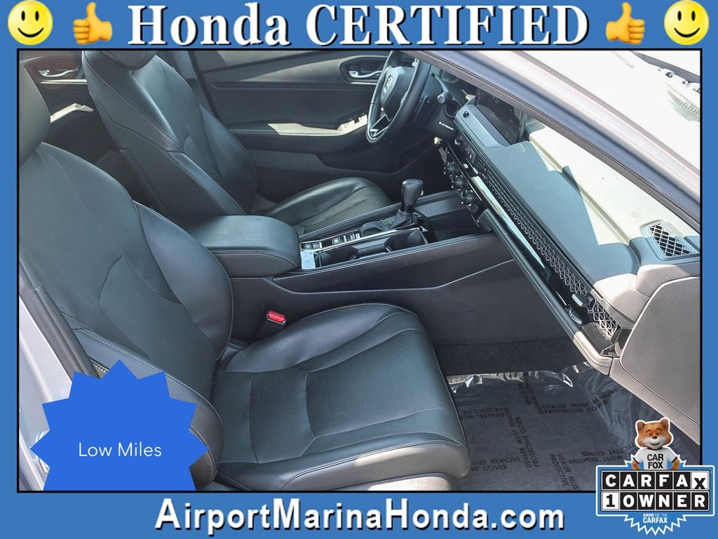 Certified Used 2024 Solar Silver Metallic Honda HYBRID SPORT-L image 11