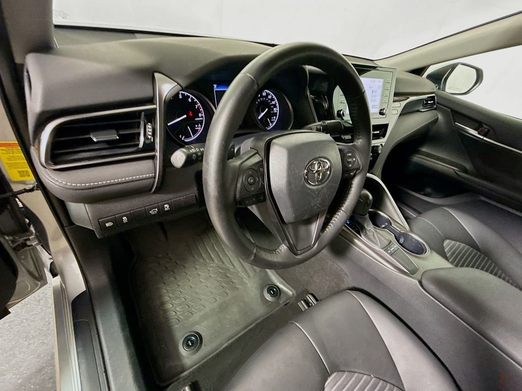 Used 2023 Celestial Silver Metallic Toyota SE image 10