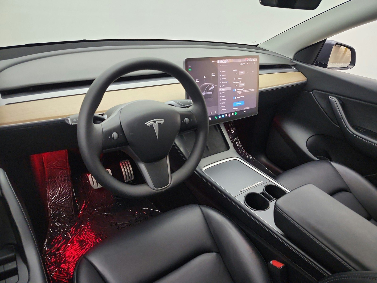 Used 2022 Midnight Silver Metallic Tesla Performance AWD image 14