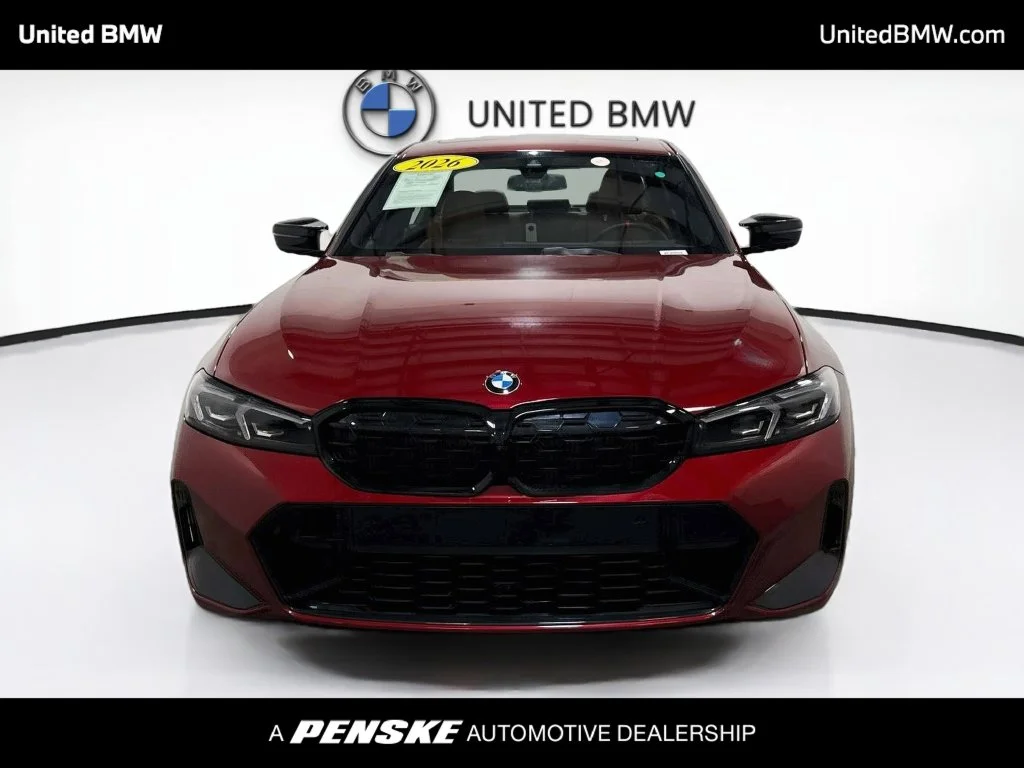 Certified Used 2026 Vegas Red Metallic BMW M340i image 2